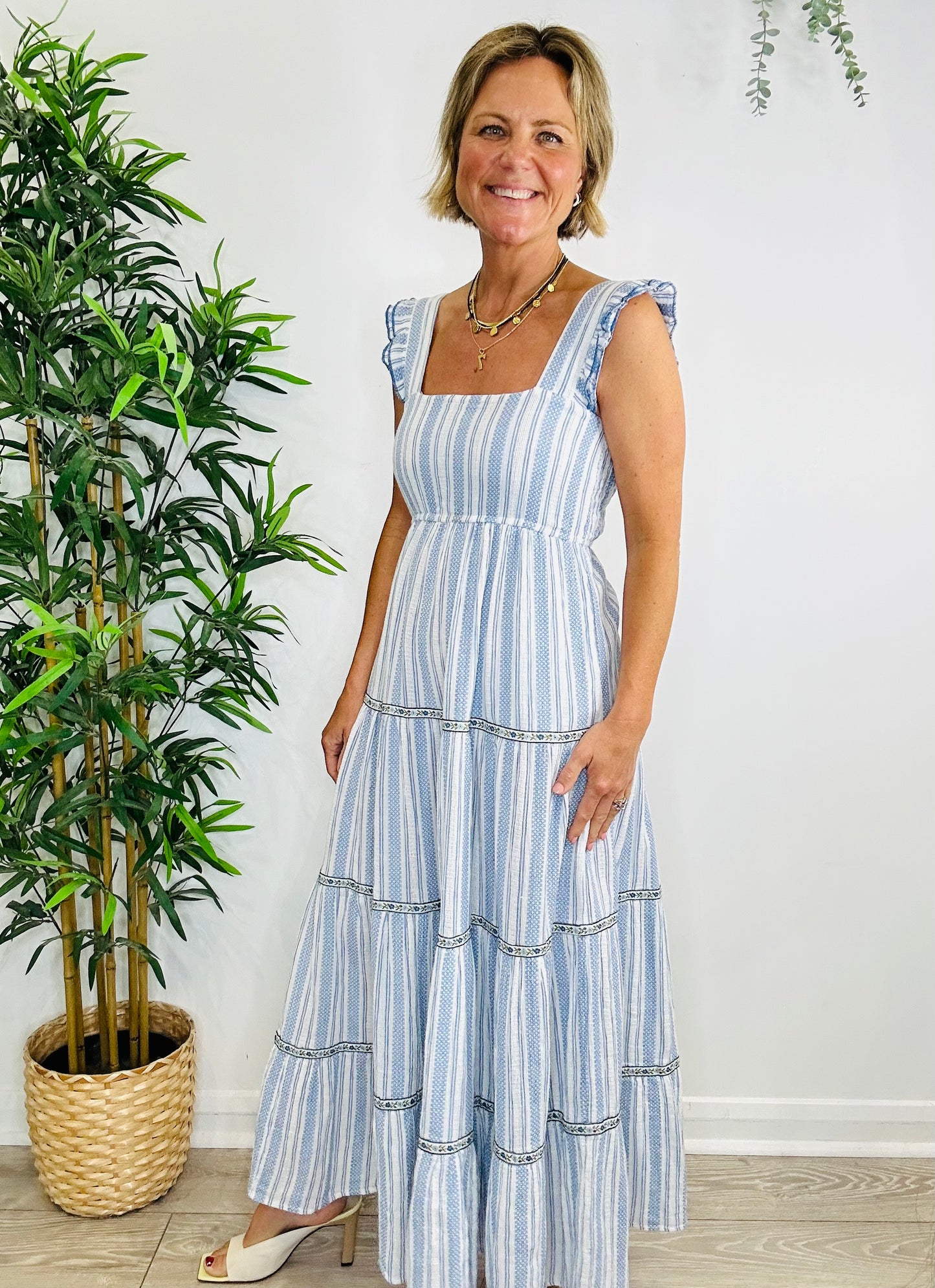 Tiered Maxi Dress - Size M