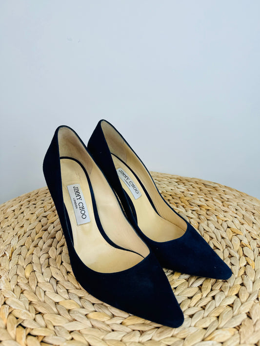 Suede Romy Heels - Size 40