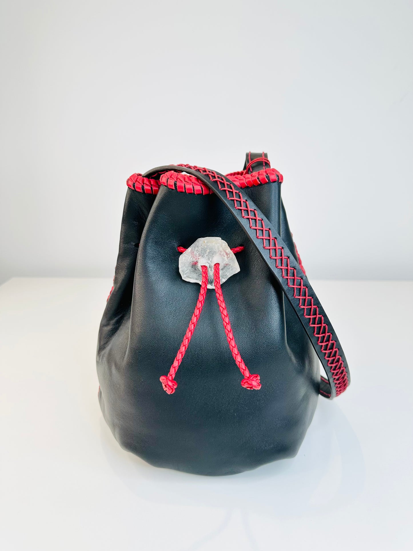Nirmala Leather Bucket Bag