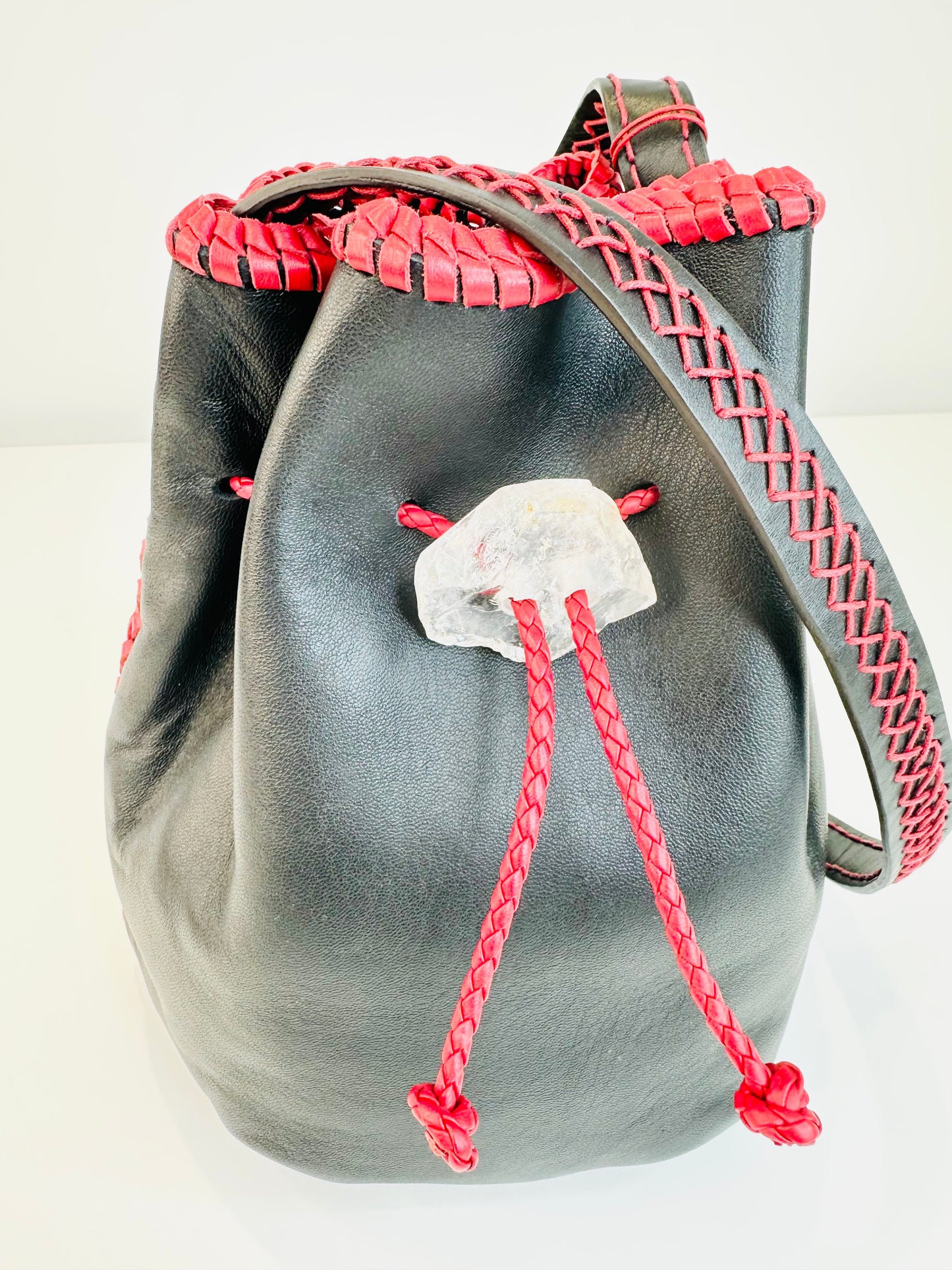 Nirmala Leather Bucket Bag