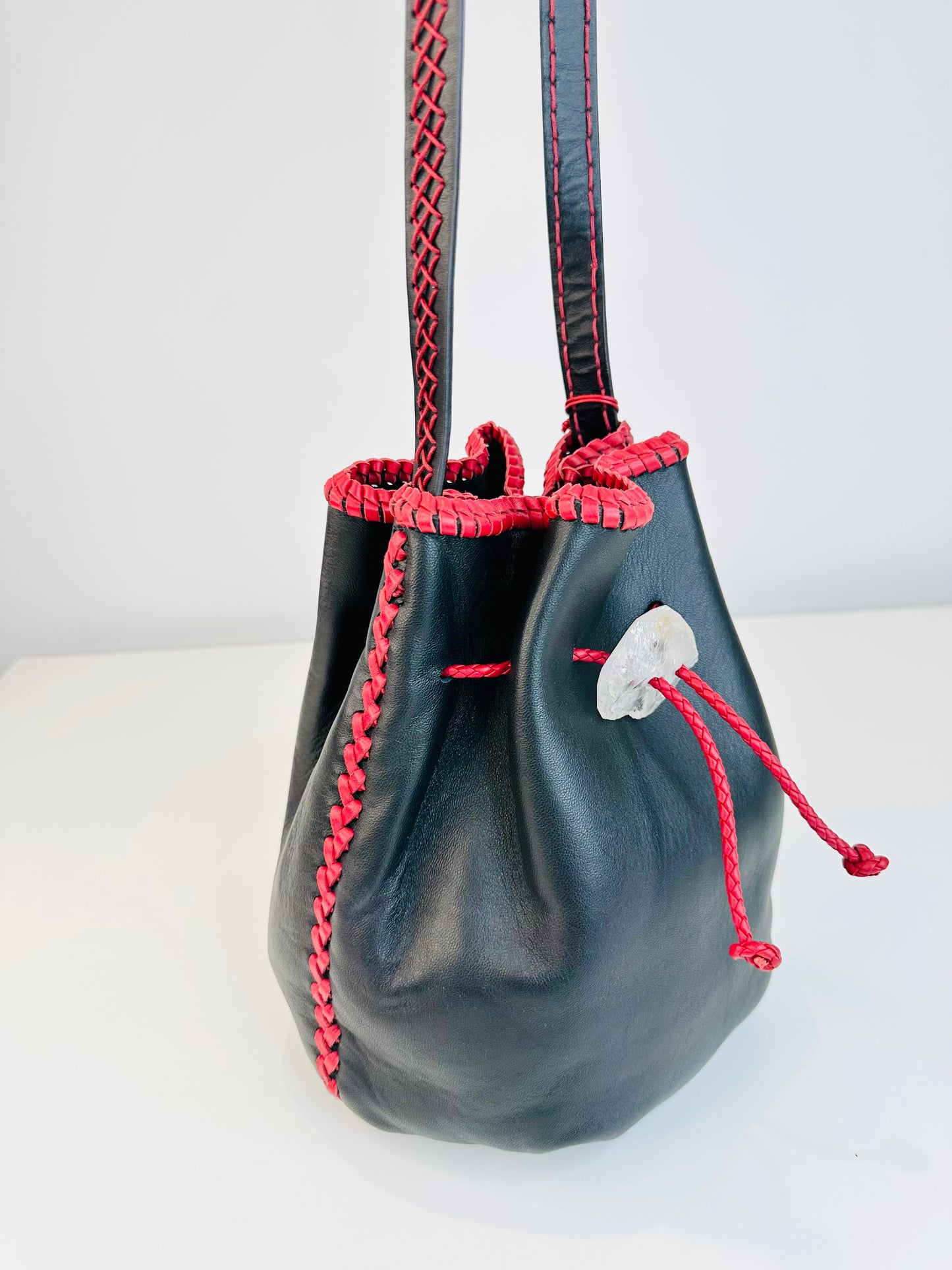 Nirmala Leather Bucket Bag