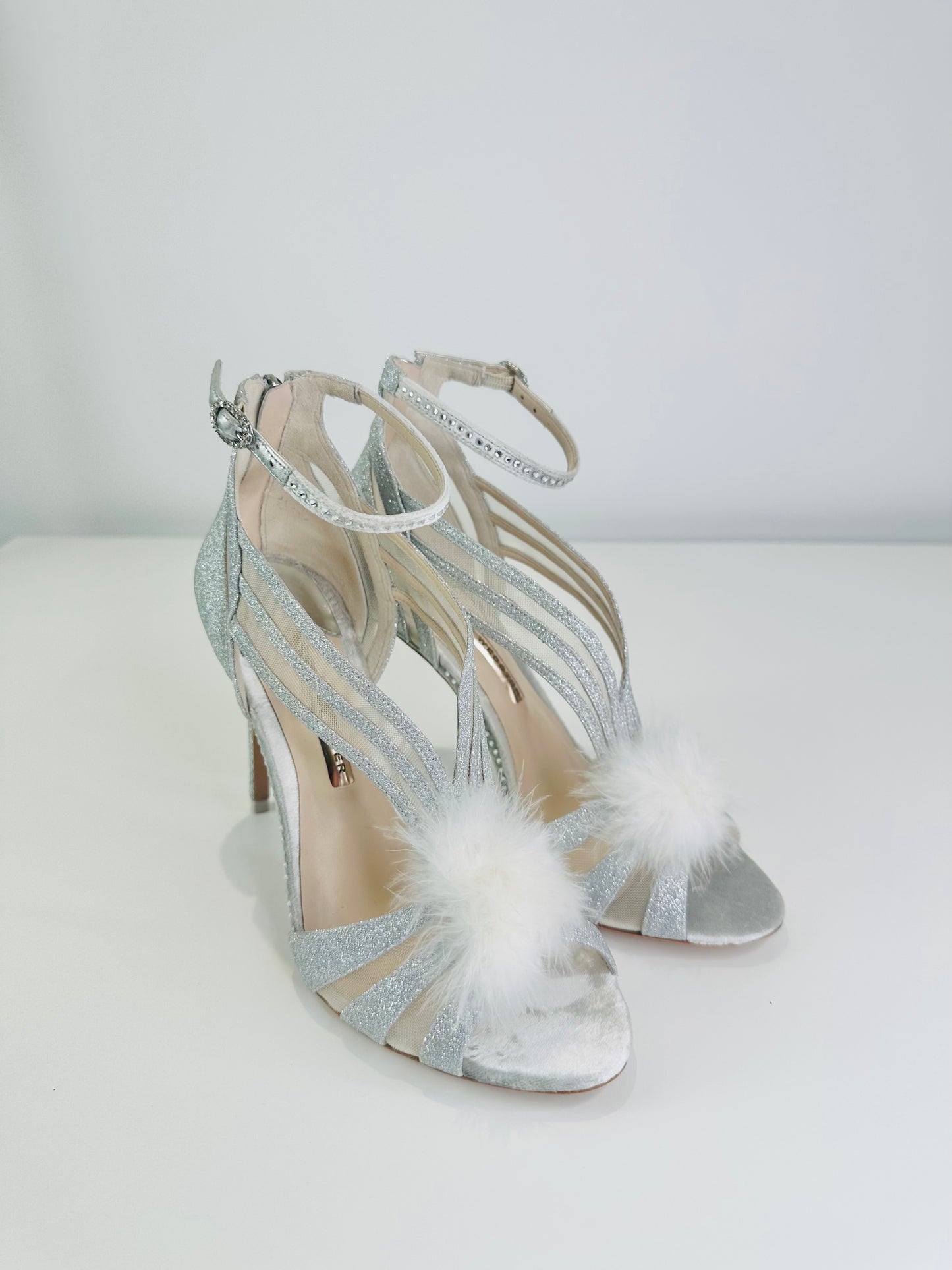 Paola Glitter Sandals - Size 39.5