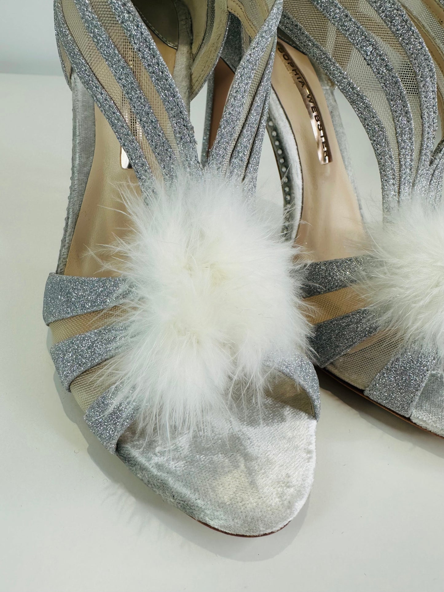 Paola Glitter Sandals - Size 39.5