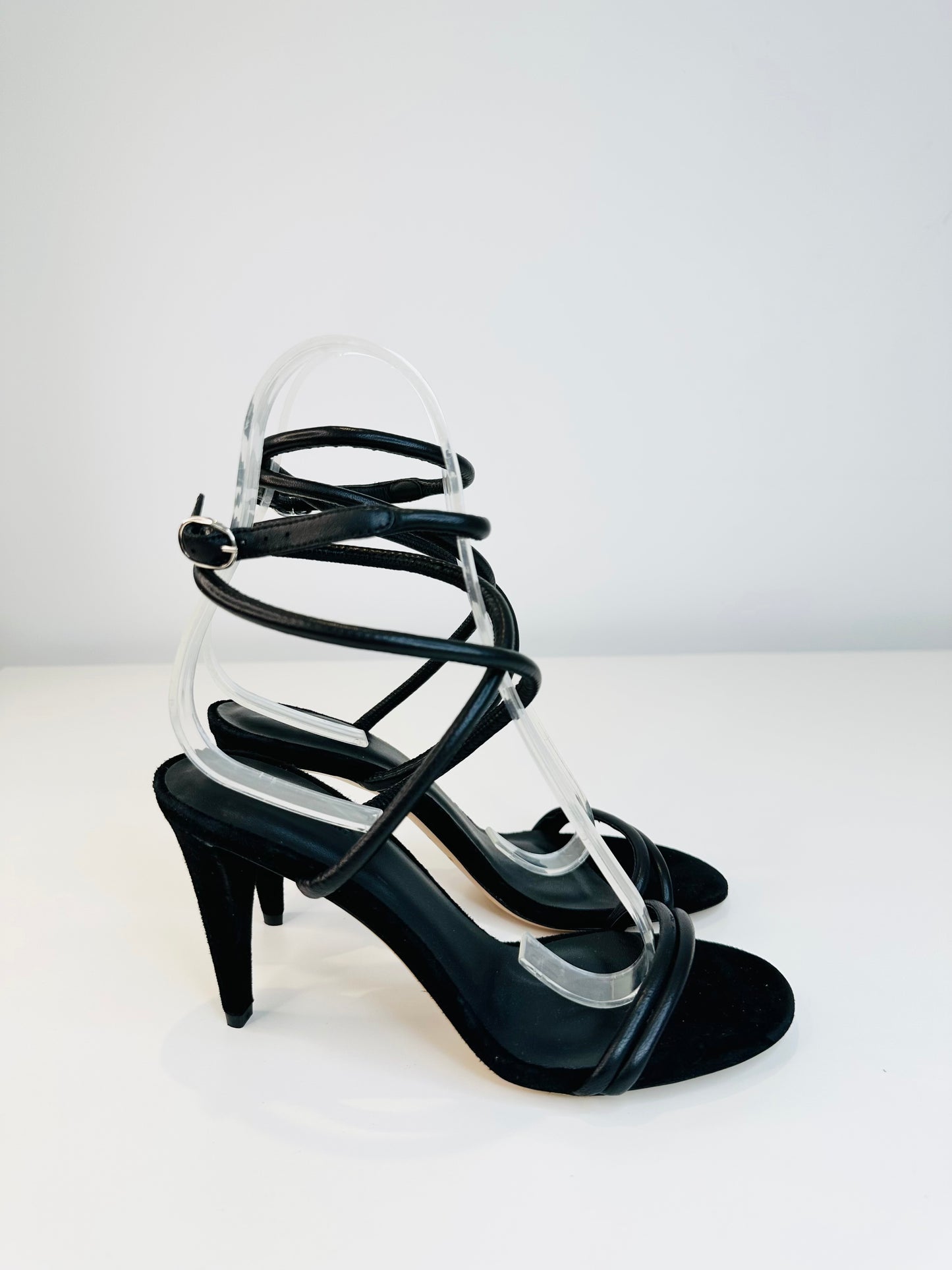 Leather Sandals - Size 38