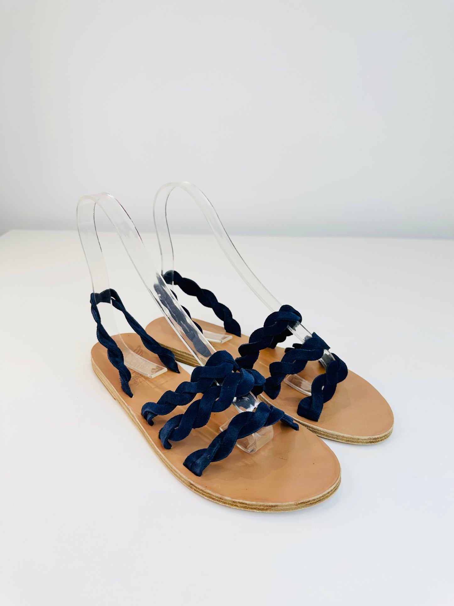 Suede Sandals - Size 39