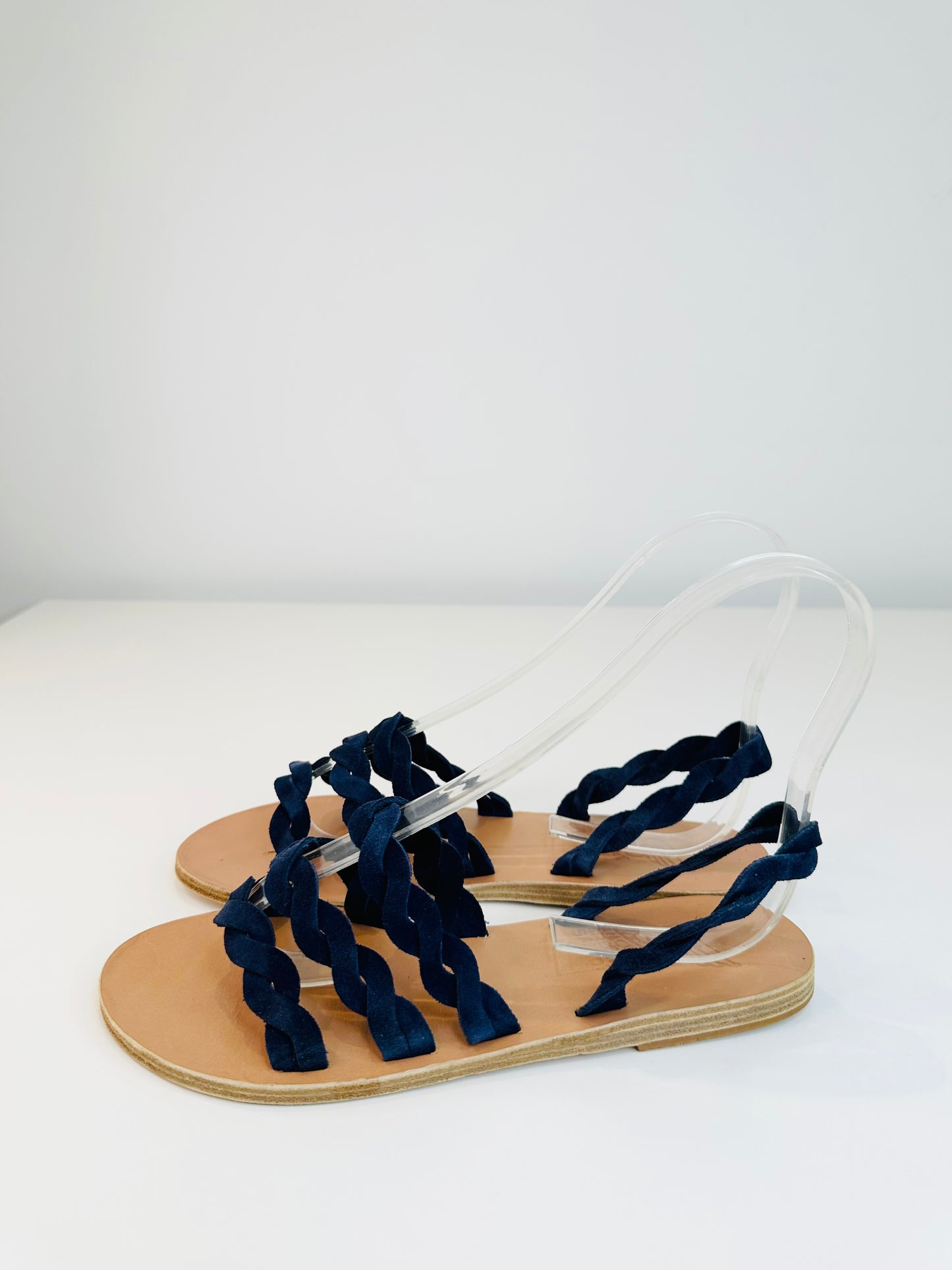 Suede Sandals - Size 39