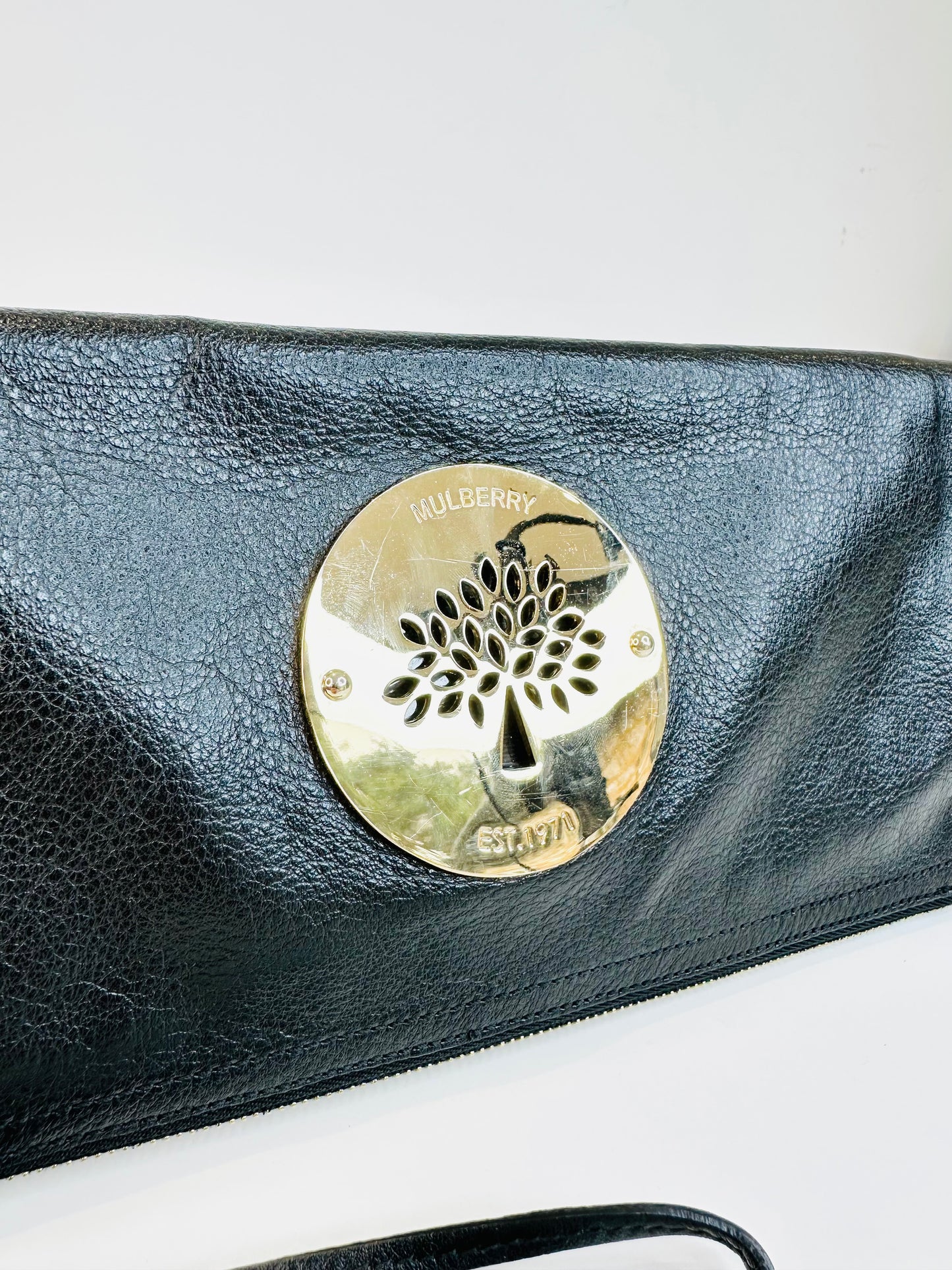 Daria Leather Clutch