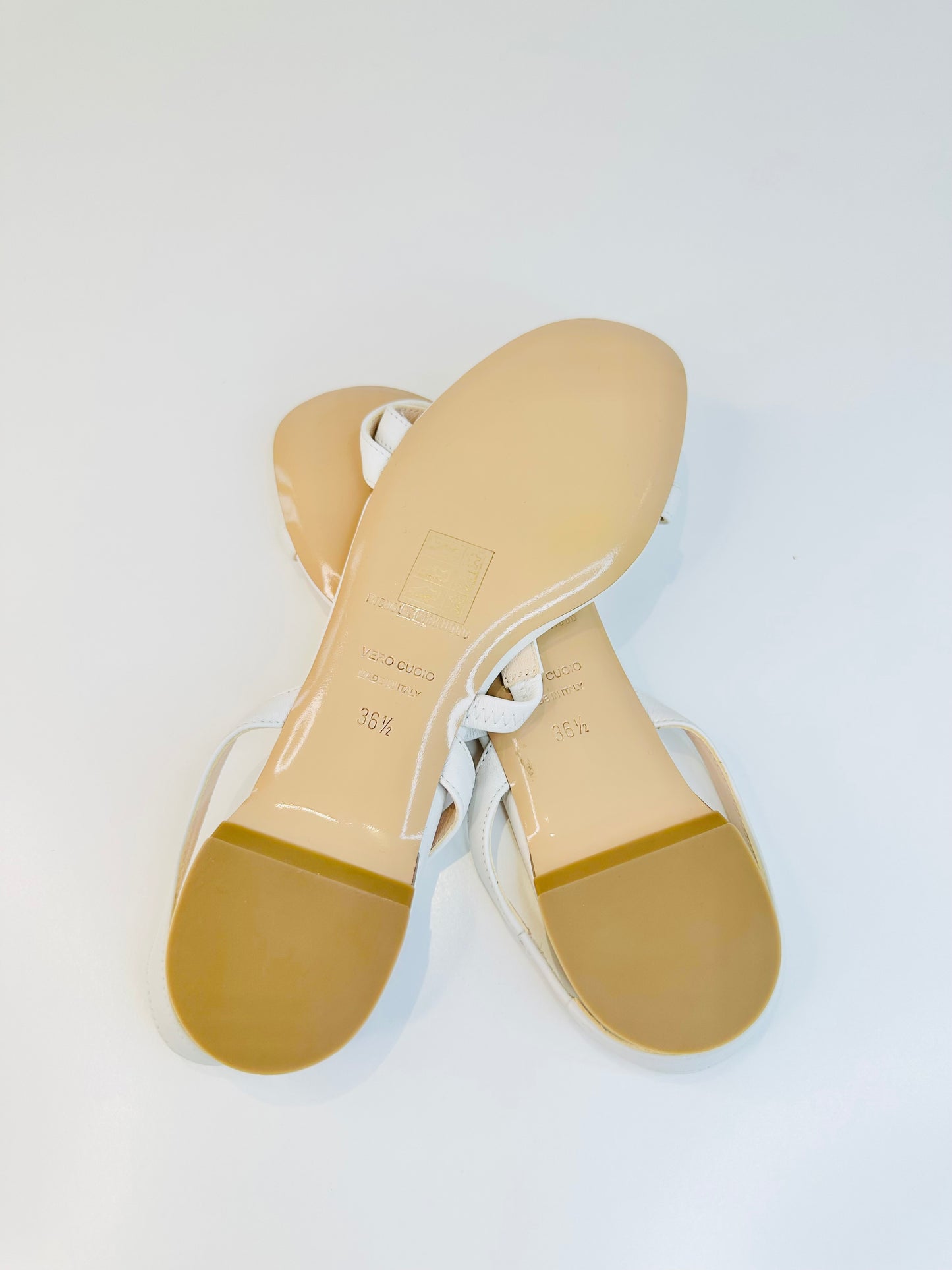 Leather Sandals - Size 36.5