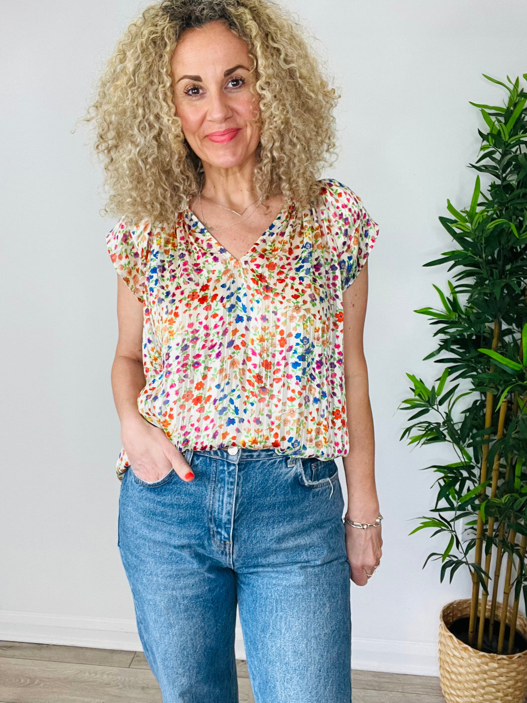 Floral Top - Size 2