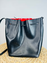 Load image into Gallery viewer, Leather Bucket Bag
