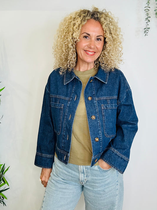 Erwana Denim Jacket - Size 40