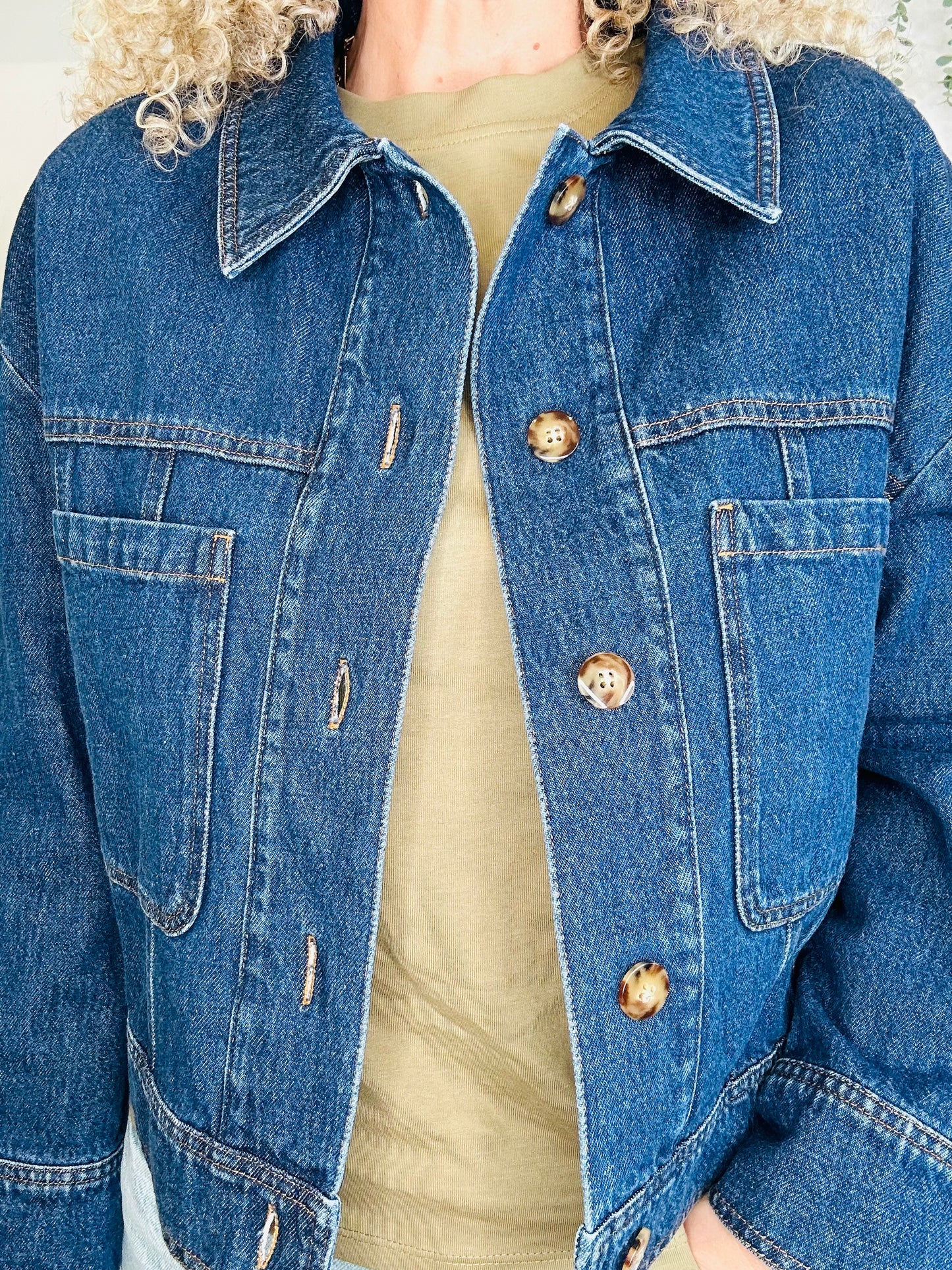 Erwana Denim Jacket - Size 40