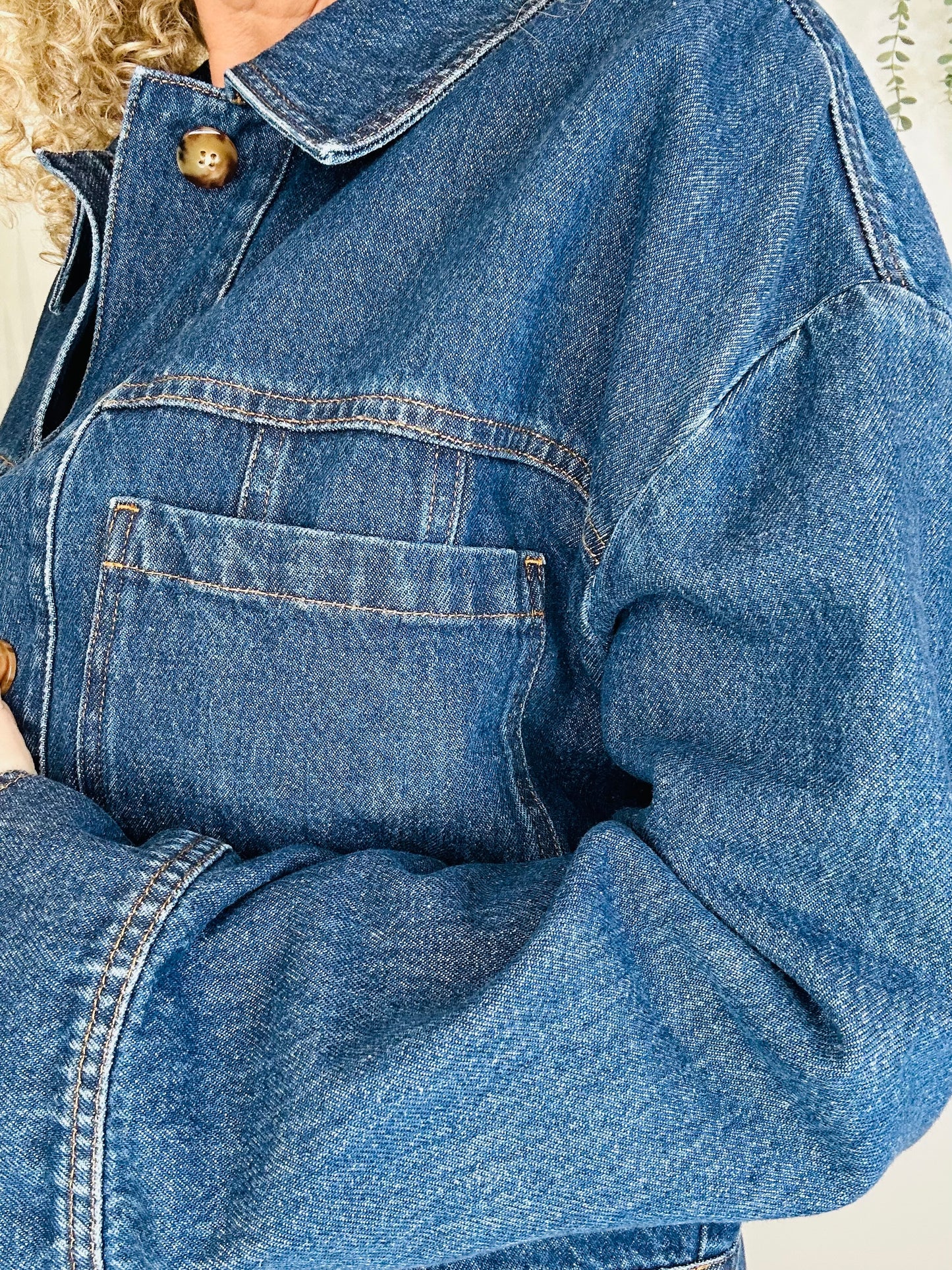 Erwana Denim Jacket - Size 40