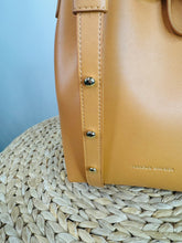 Load image into Gallery viewer, Mini Leather Bucket Bag
