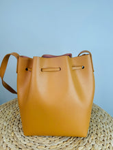 Load image into Gallery viewer, Mini Leather Bucket Bag
