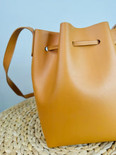 Load image into Gallery viewer, Mini Leather Bucket Bag
