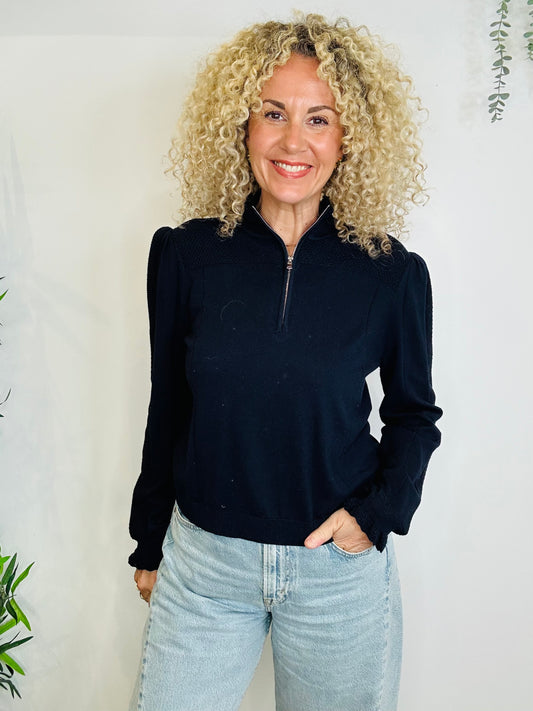Suzane Half Zip Jumper - Size 3