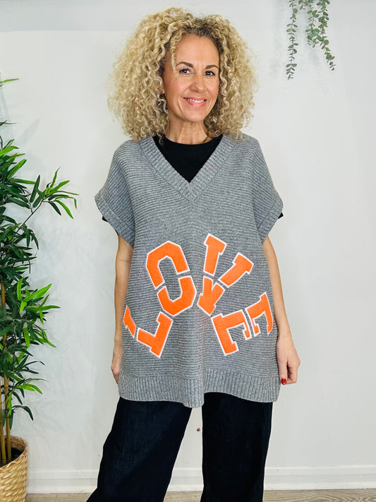 Love Sleeveless Knit - Size S