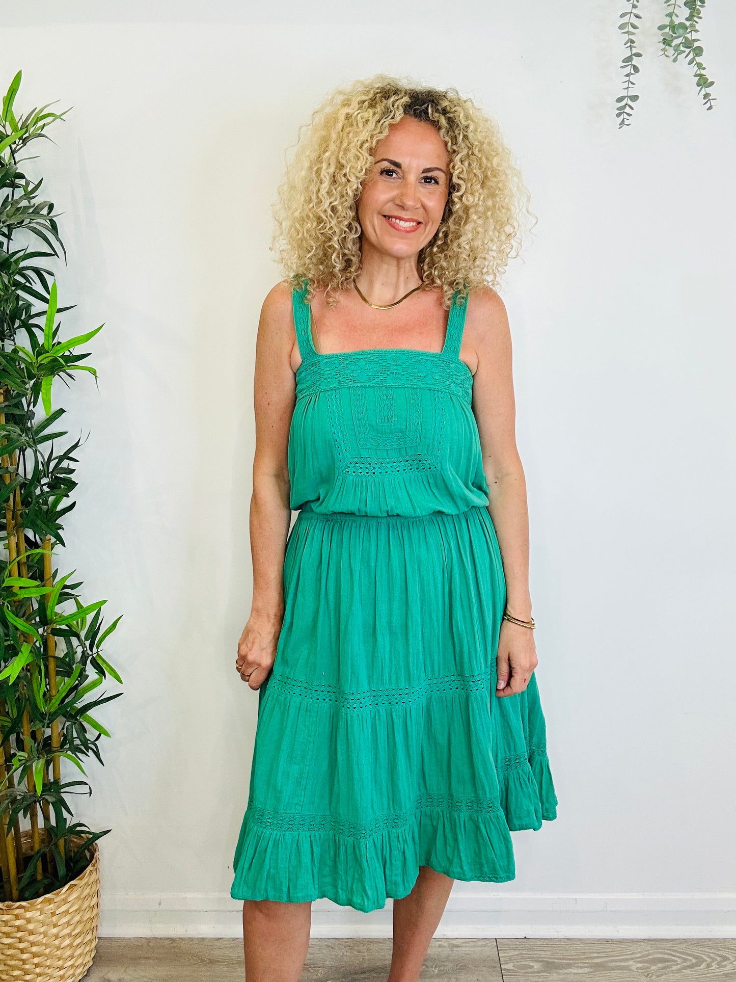 Cotton Sundress - Size S