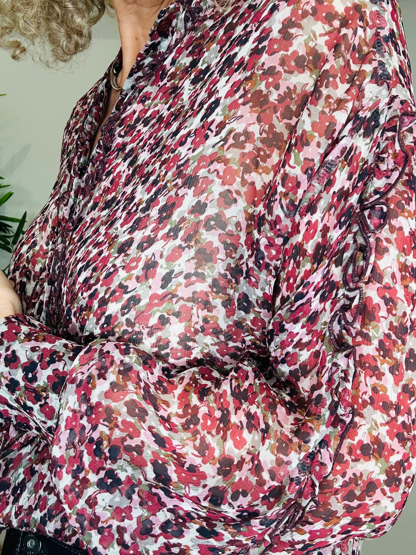 Floral Shirt - Size 38