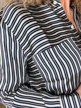 Load image into Gallery viewer, Striped Silk Shirt - Multiple Sizes
