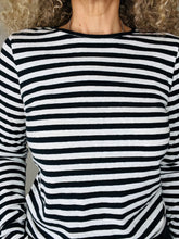Load image into Gallery viewer, Striped Long Sleeve Tee - Size 10
