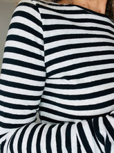 Load image into Gallery viewer, Striped Long Sleeve Tee - Size 10
