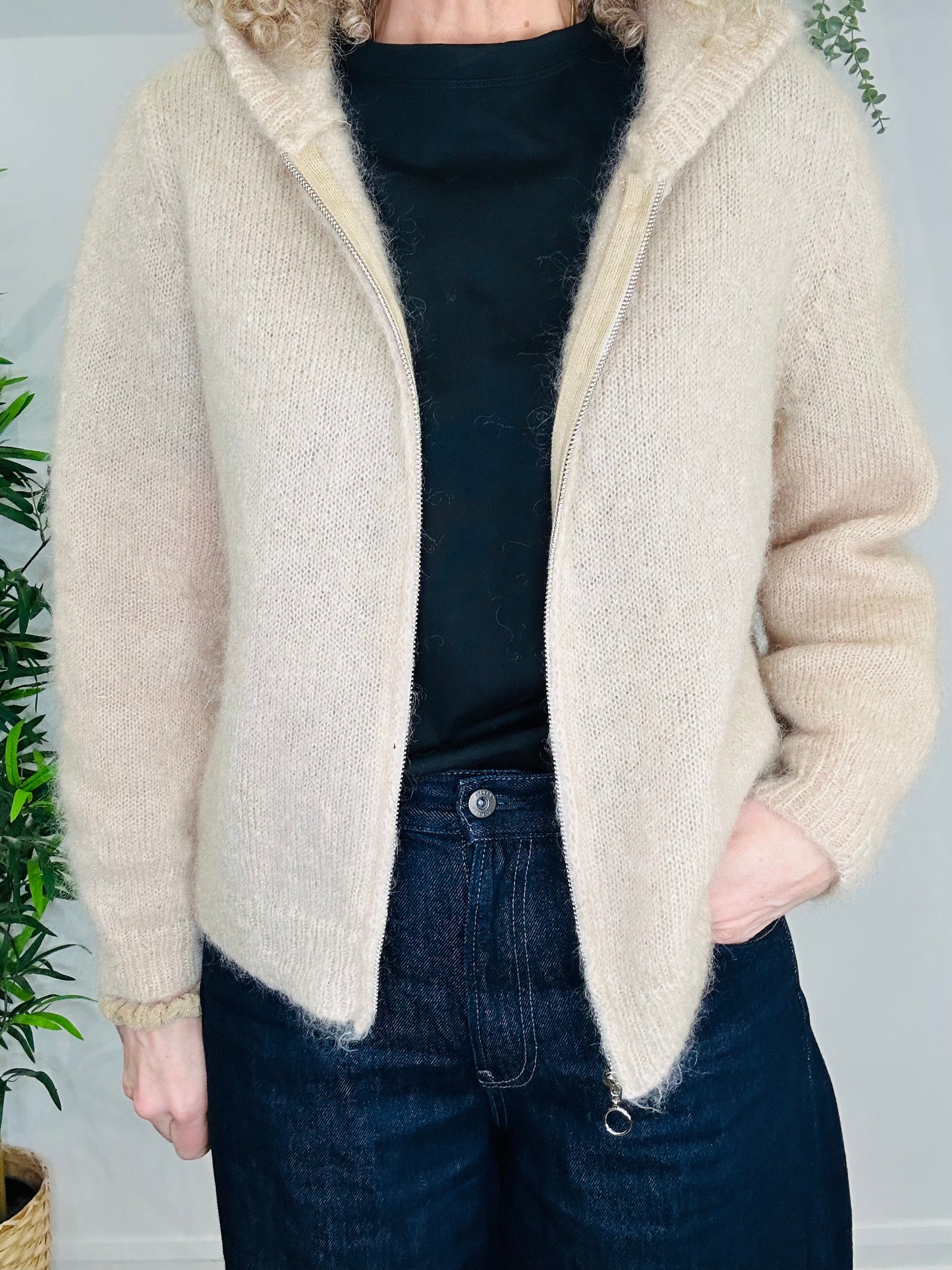 Mohair Cardigan - Size M