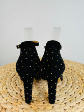 Load image into Gallery viewer, Studded Suede Heels - Size 37
