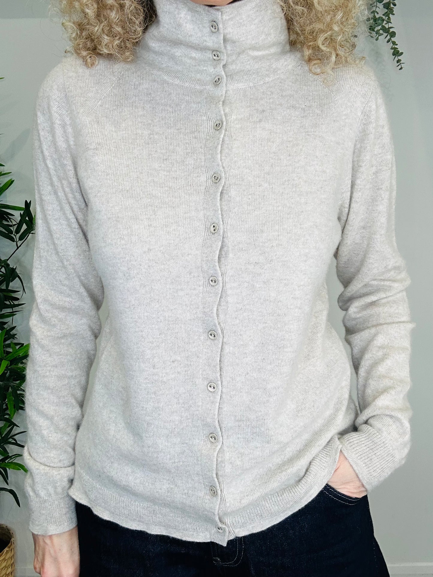 Cashmere Cardigan - Size 14