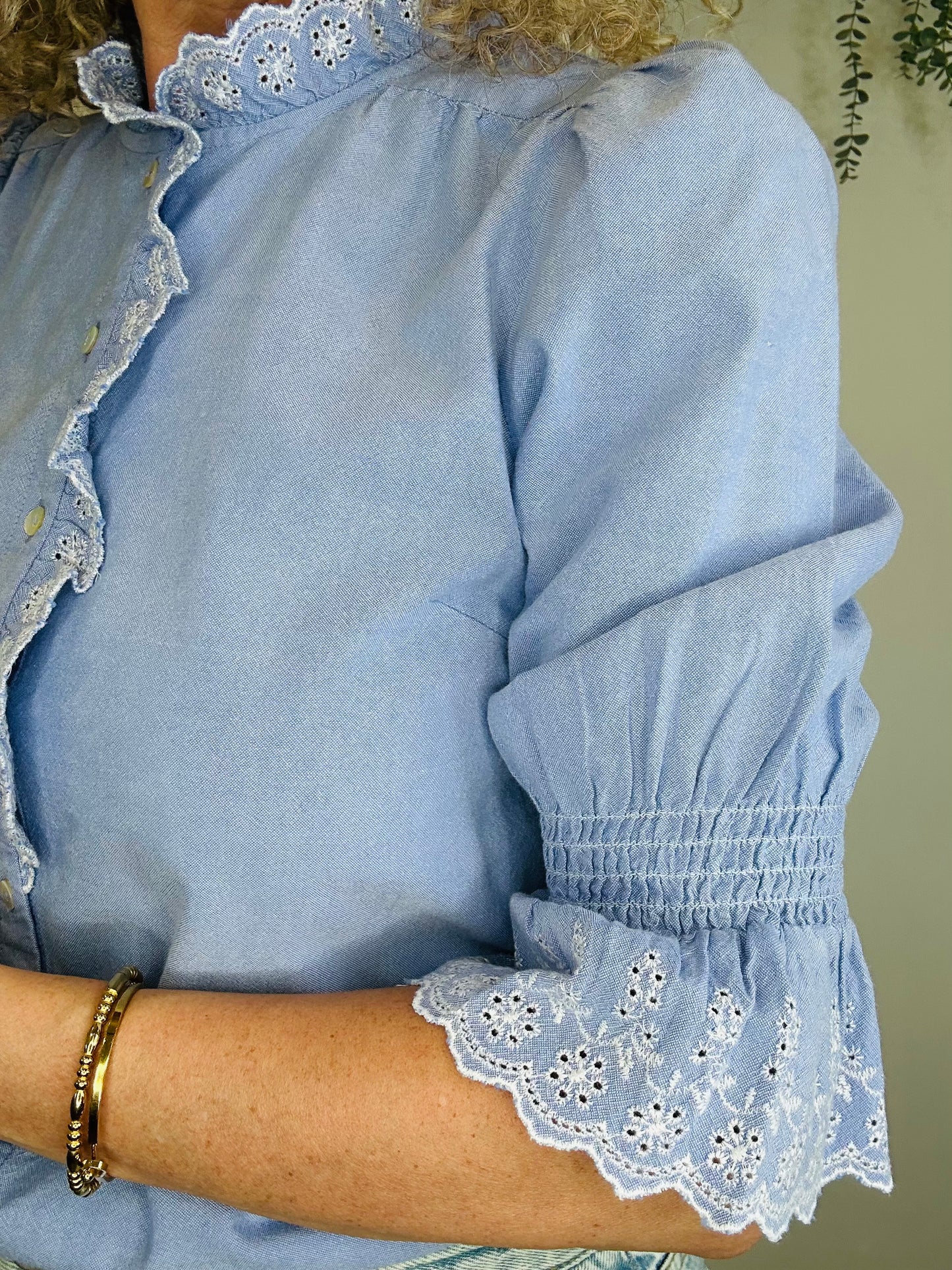 Cotton Frill Blouse - Size 1