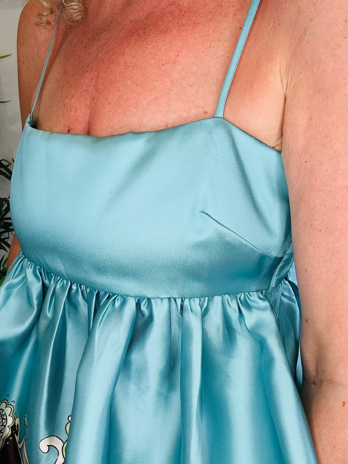 Gia Satin Dress - Size 10