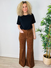 Load image into Gallery viewer, Flared Cord Trousers - Size 14
