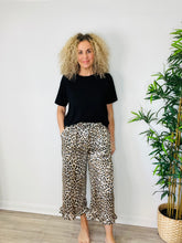 Load image into Gallery viewer, Leopard Print Trousers - Size M
