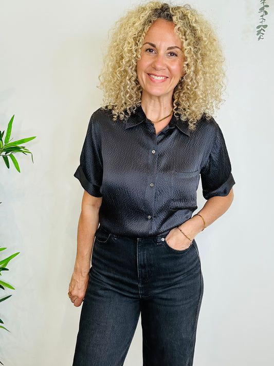 Silk Shirt - Size M