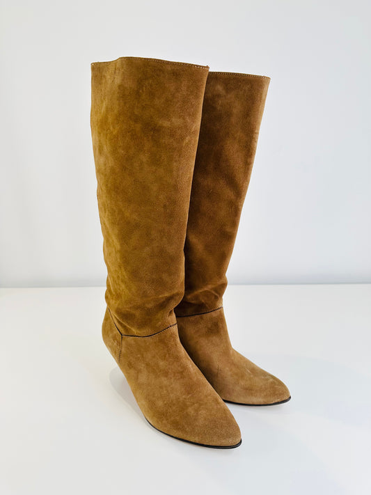 Jasmina Suede Boots - Size 41