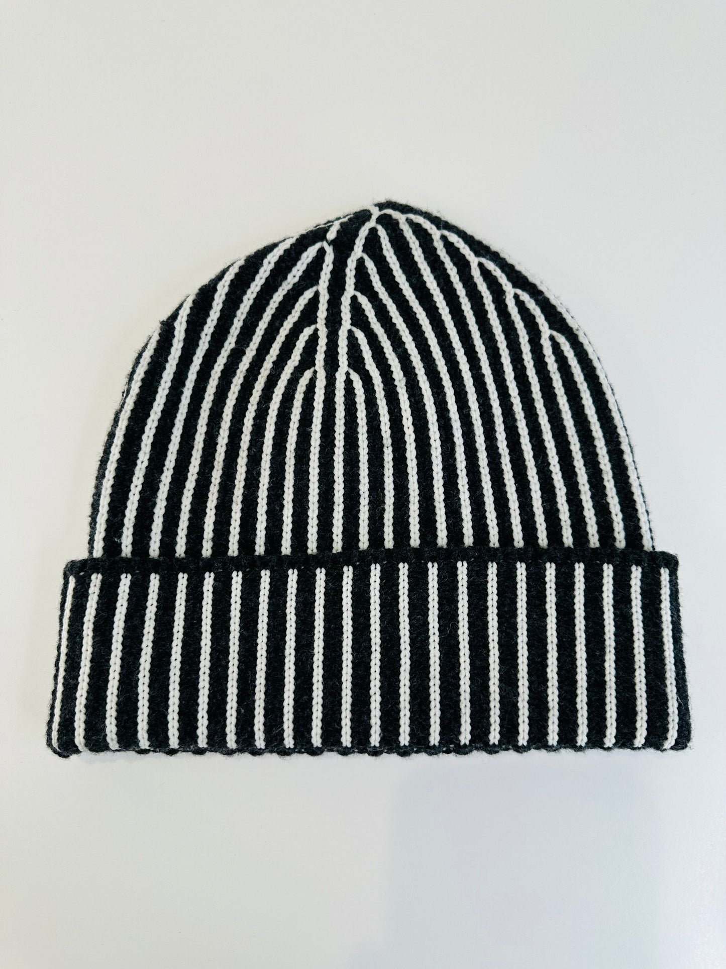 Striped Wool Beanie