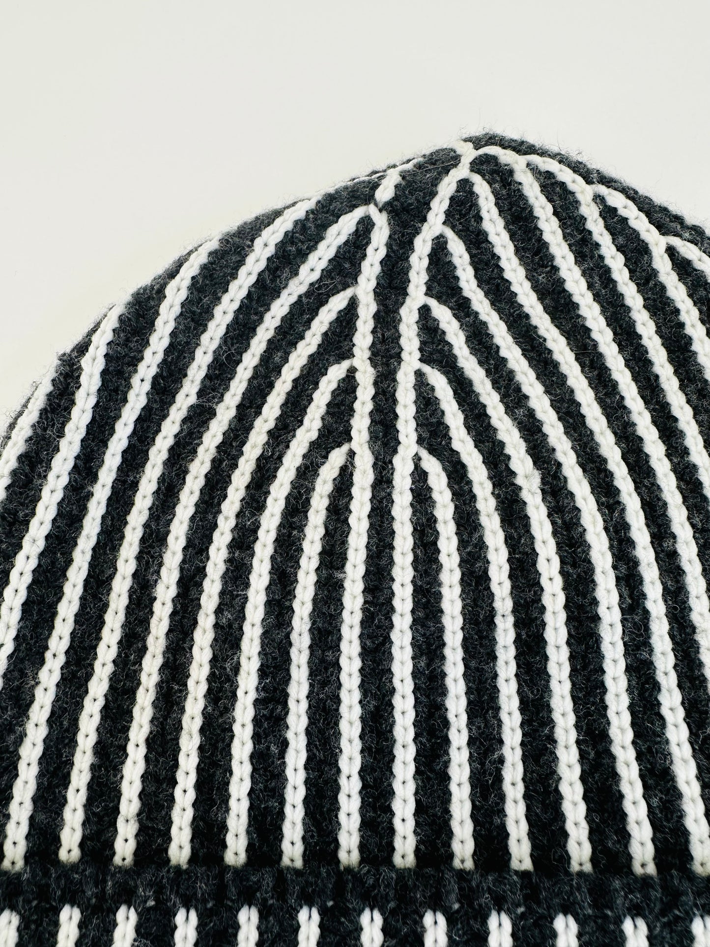 Striped Wool Beanie