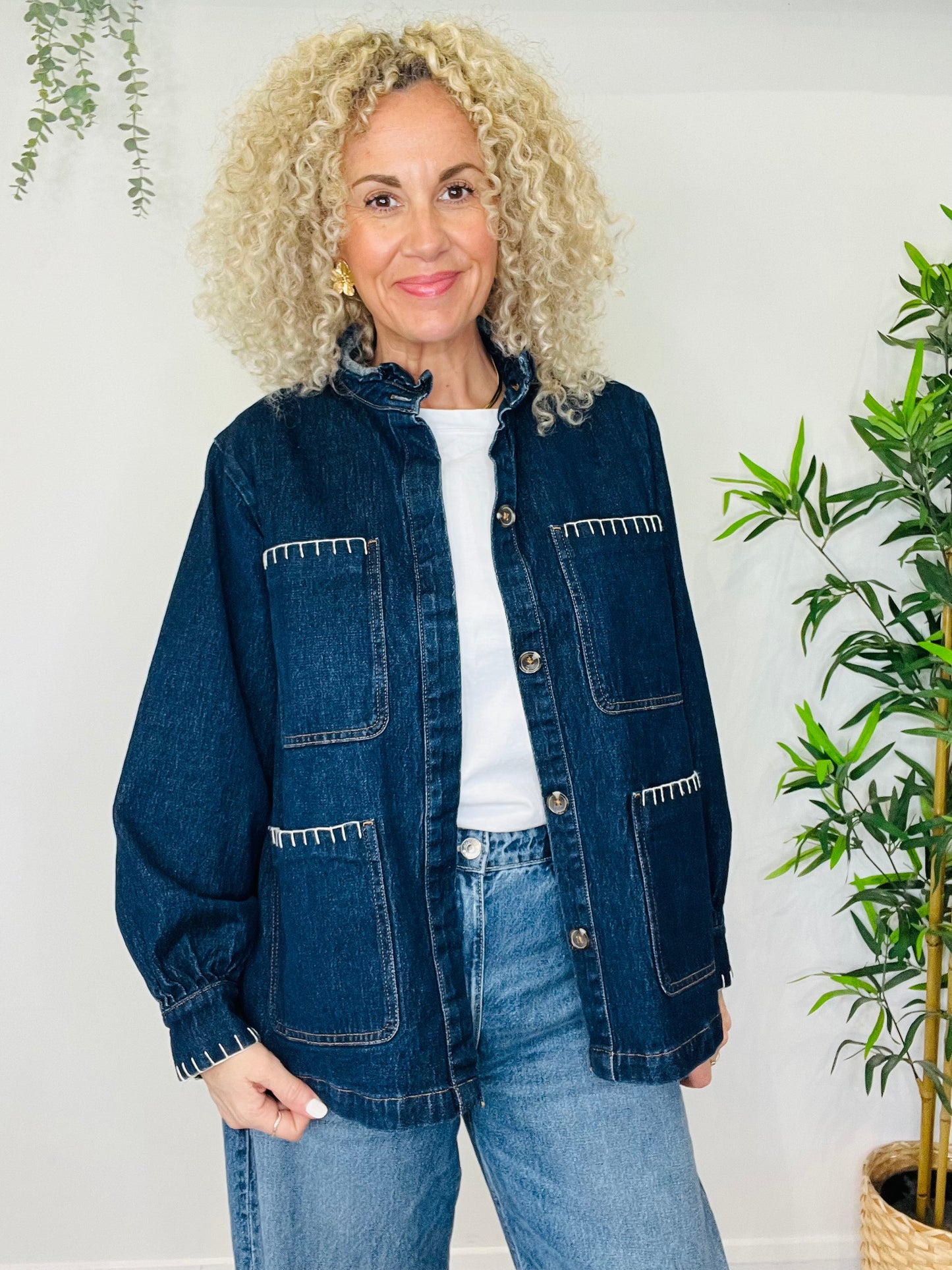 Denim Jacket - Size 14