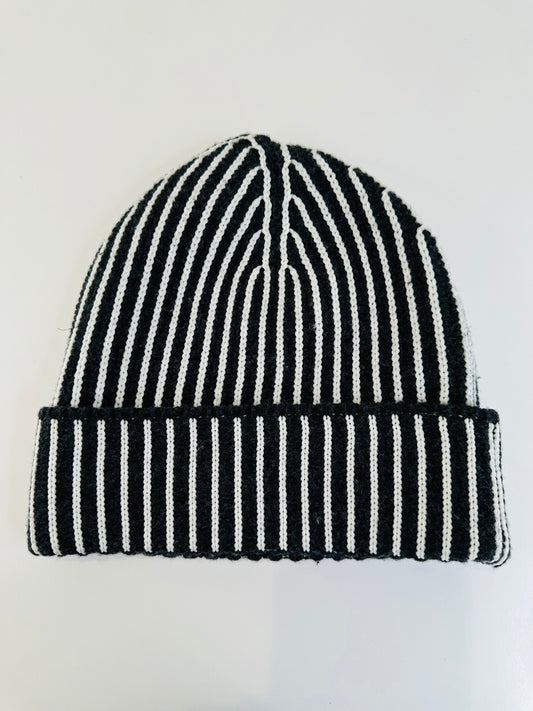 Striped Wool Beanie
