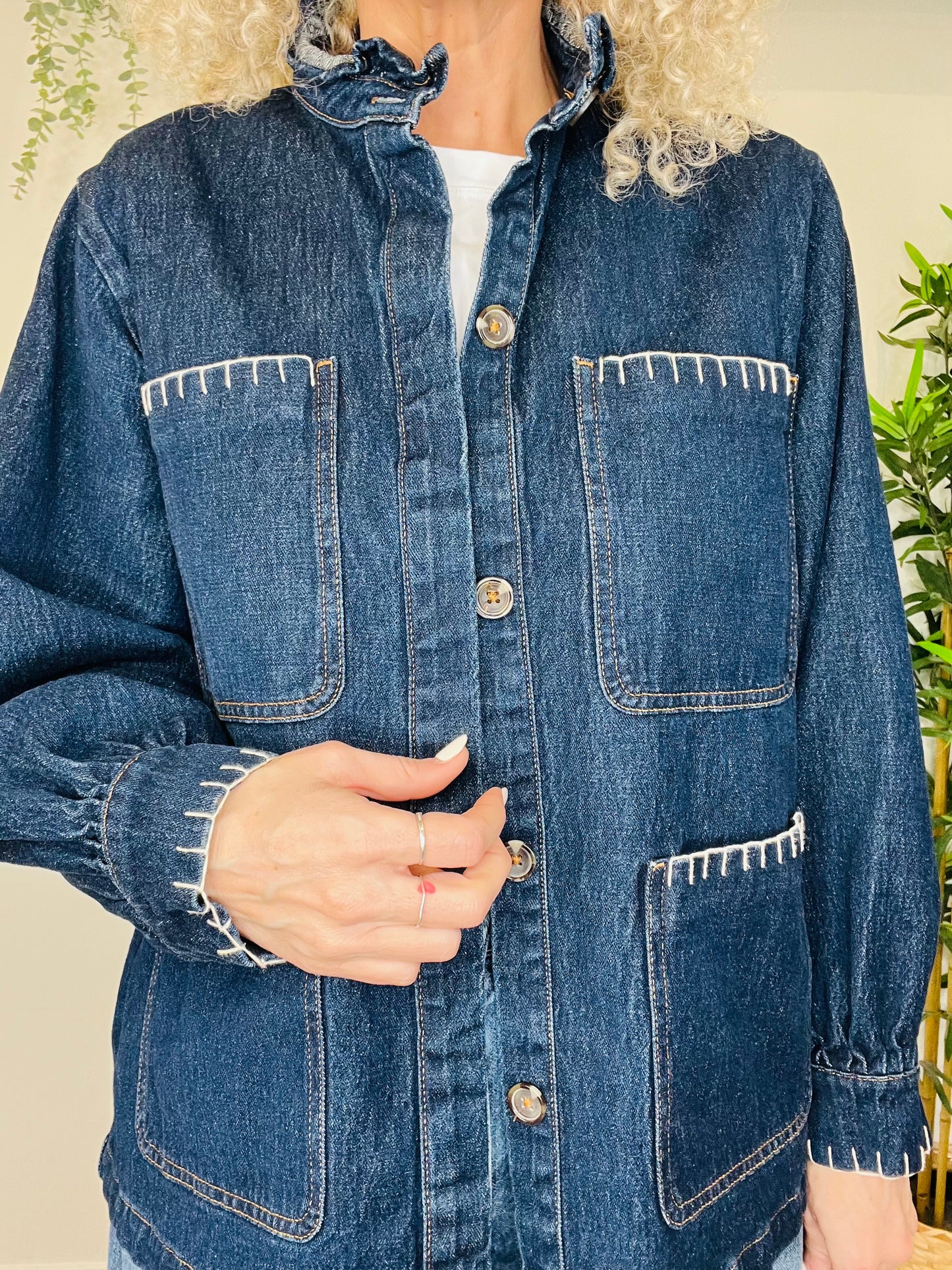 Denim Jacket - Size 14
