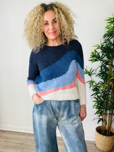 Load image into Gallery viewer, Patterned Mohair Jumper - Size S
