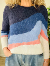Load image into Gallery viewer, Patterned Mohair Jumper - Size S
