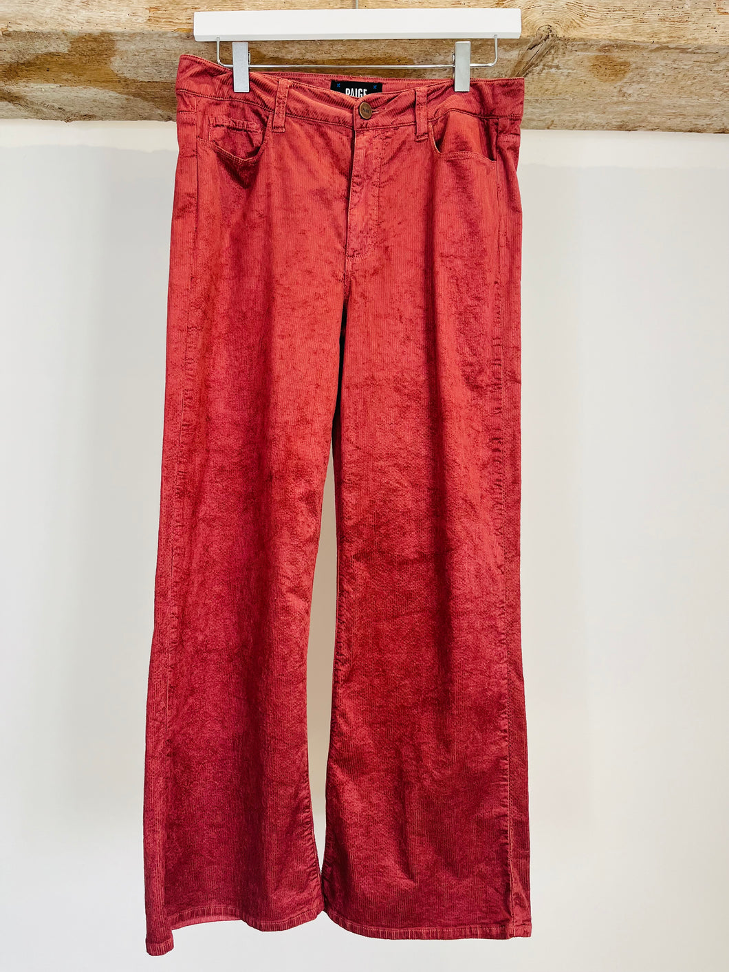 Leenah Velvet Cord Trousers - Size 28
