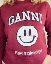 Load image into Gallery viewer, Smiley Face Sweatshirt - Size XXS/XS
