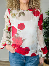 Load image into Gallery viewer, Silk Rose Top - Size S
