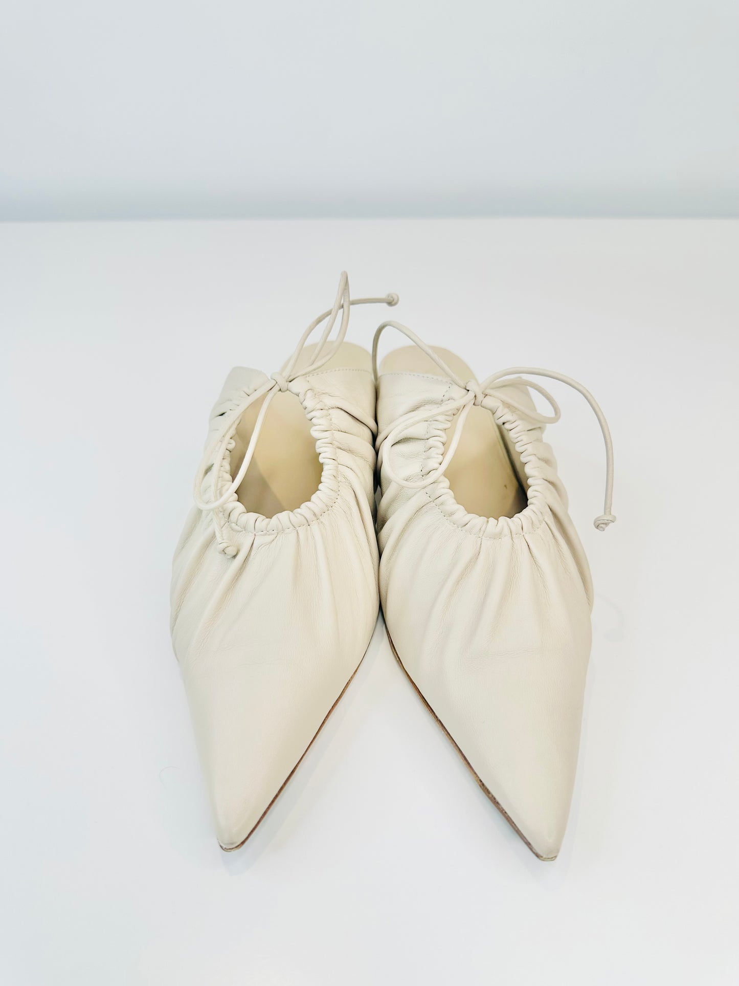 Masey Leather Mules - Size 38