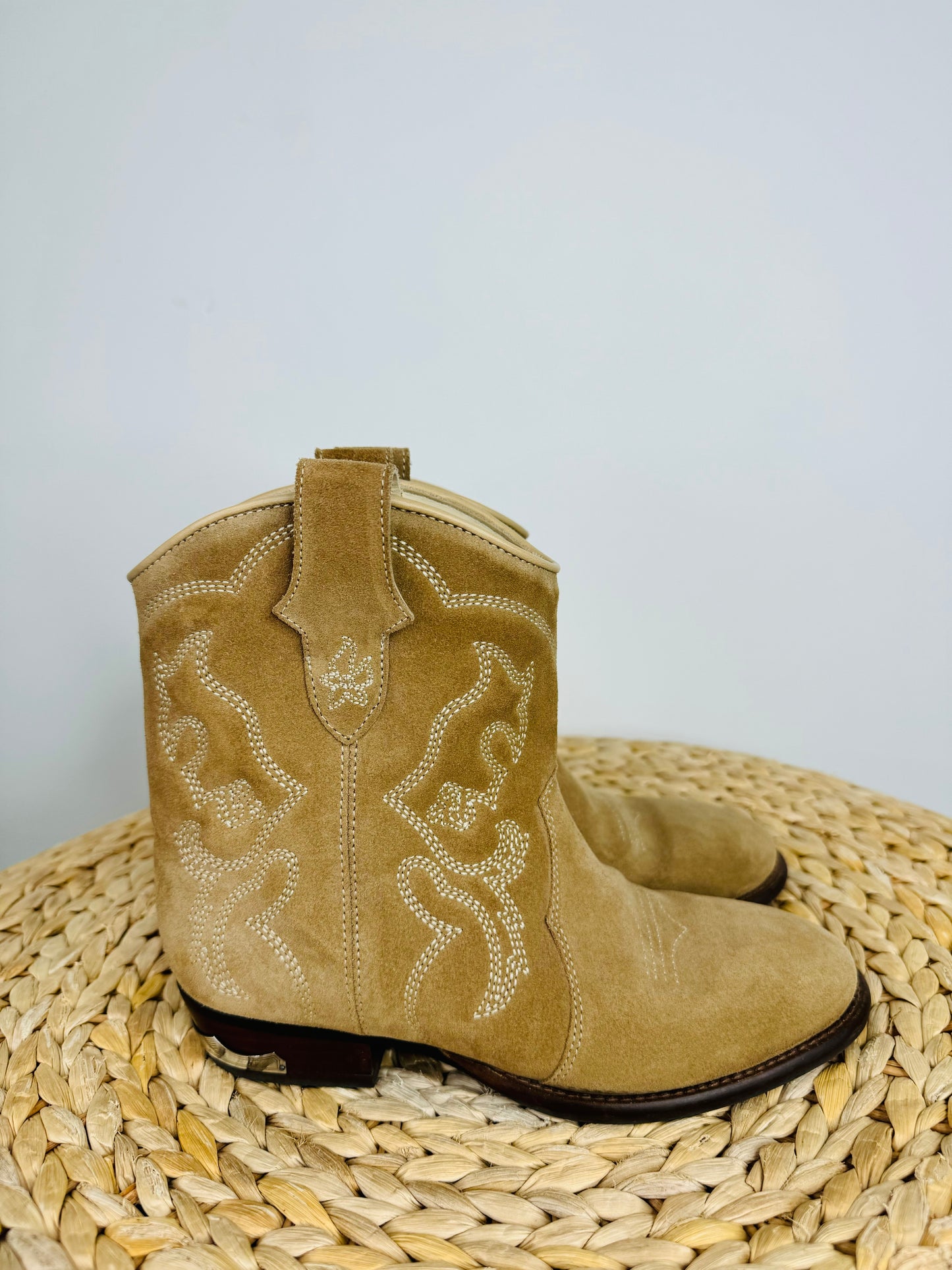 Western Ankle Boots - Size 36