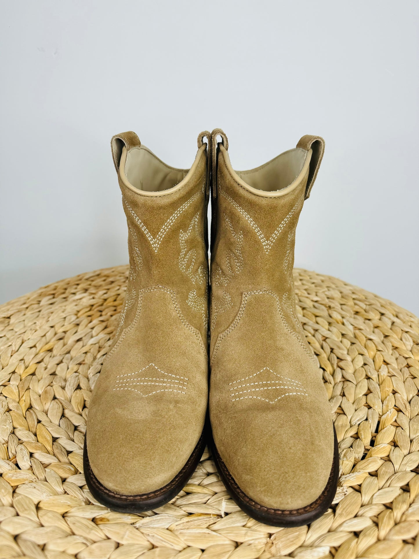 Western Ankle Boots - Size 36