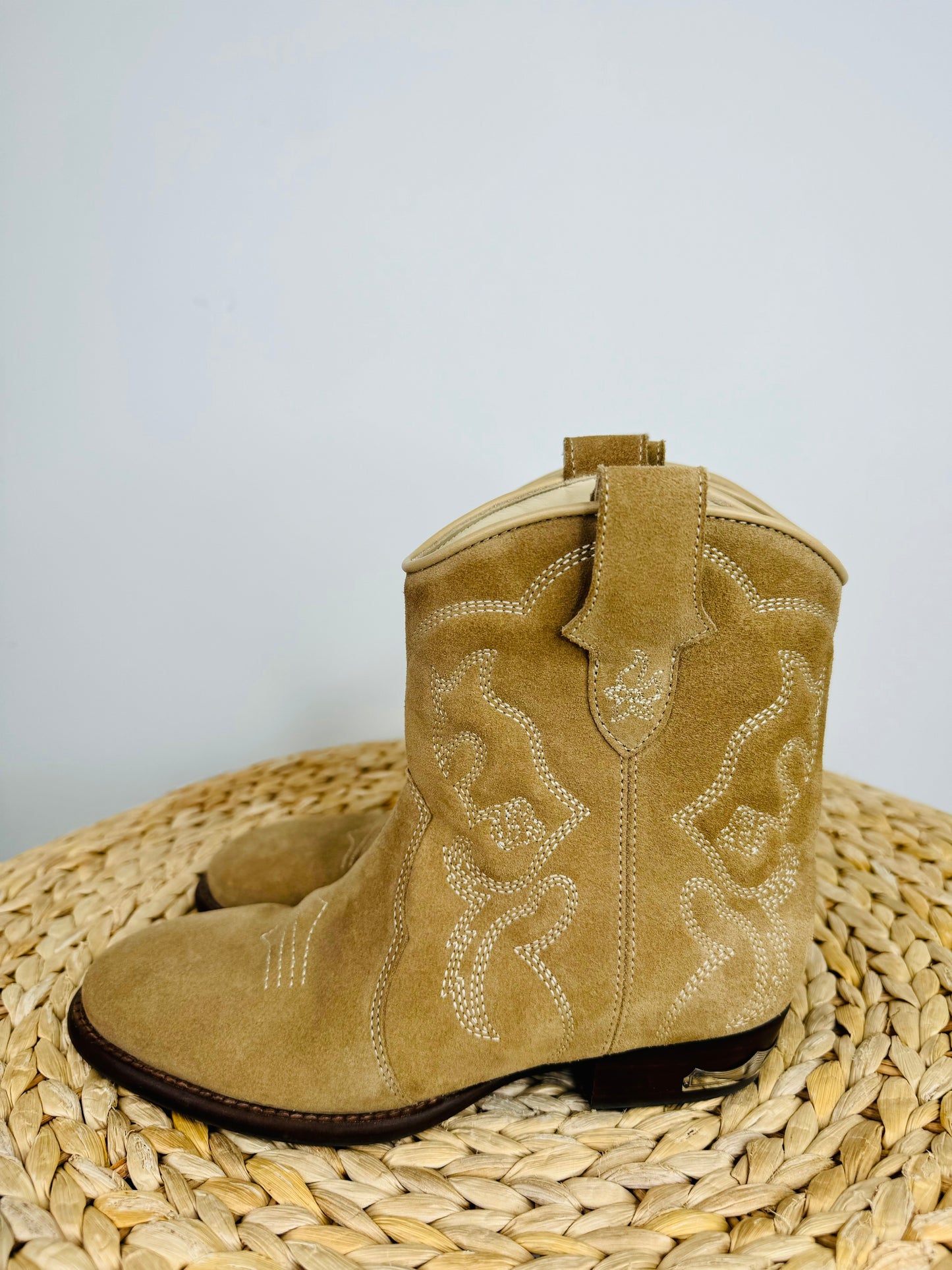 Western Ankle Boots - Size 36